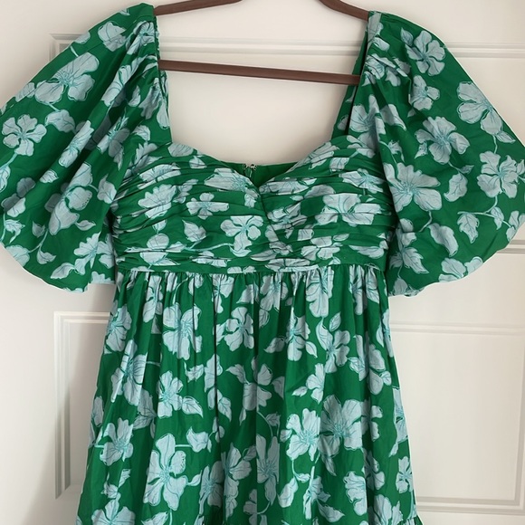 NEW AMUR Martine Floral Tropical Mini‎ Dress Size 4 - Picture 5 of 16